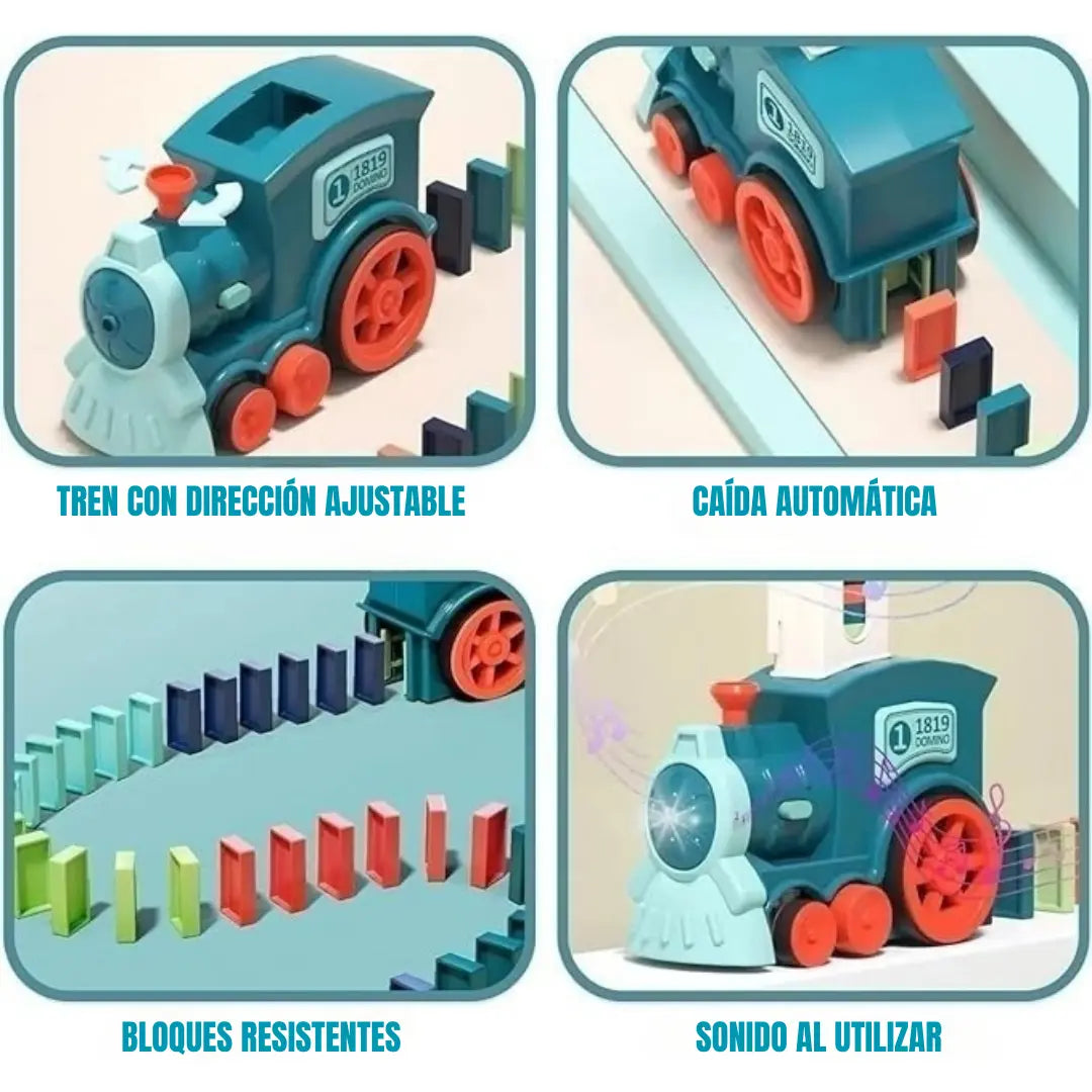 Tren Dominó Eléctrico - GoDomino™