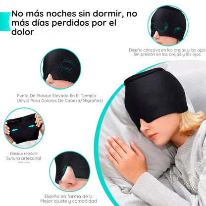 MIGRAGEL - Gorro Terapéutico Anti-Migraña